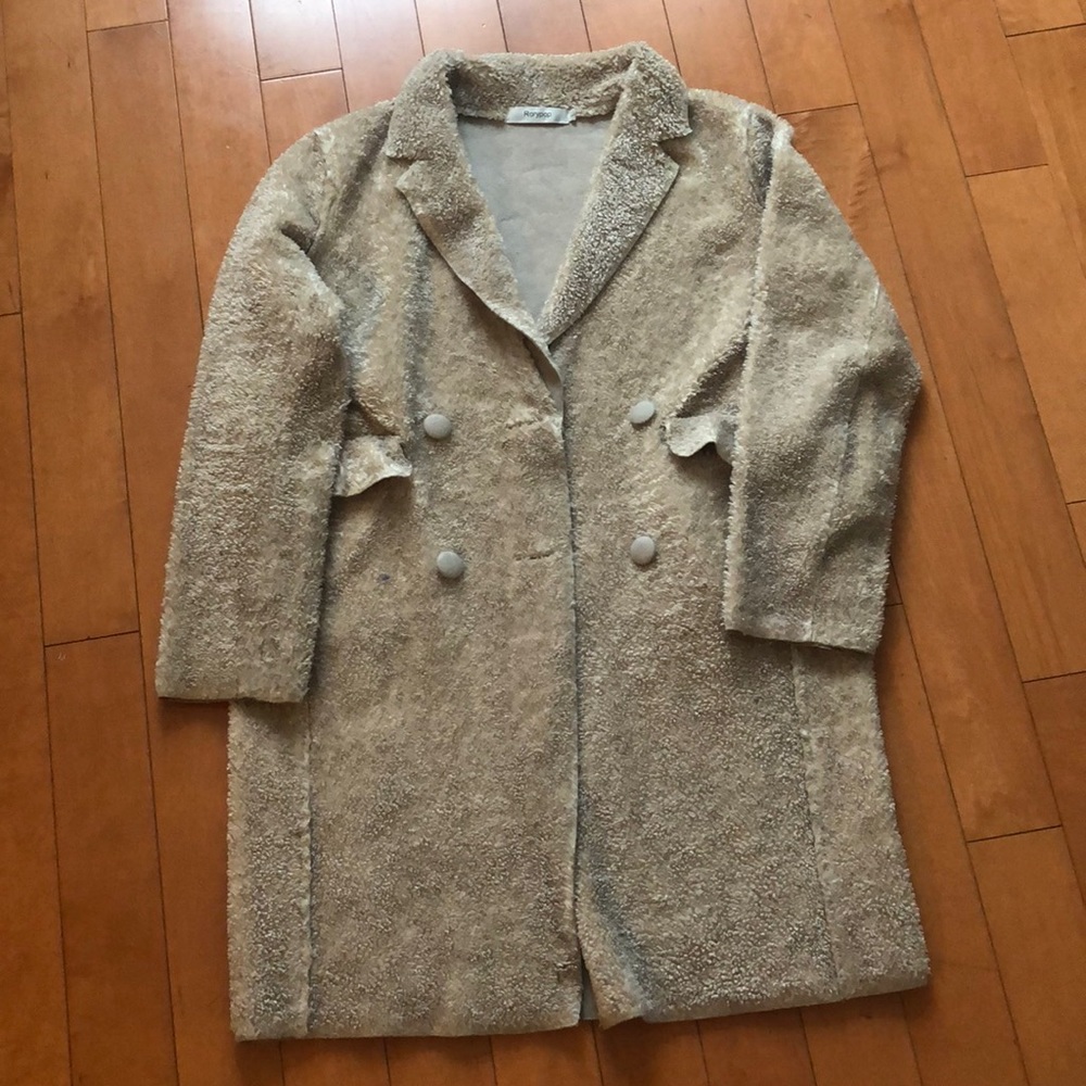Fluffy coat